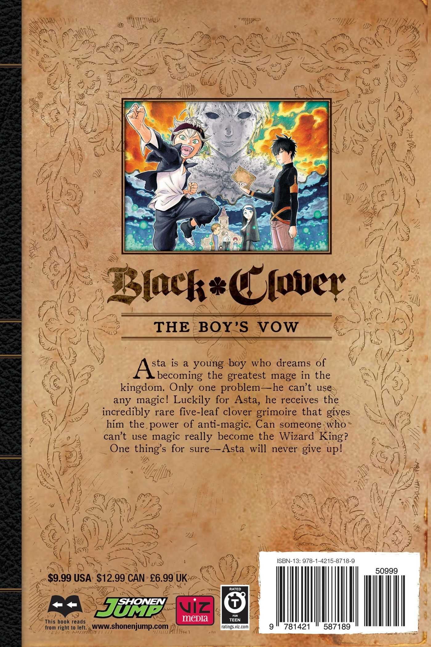 Black Clover Volume 1 ((arabic version)
