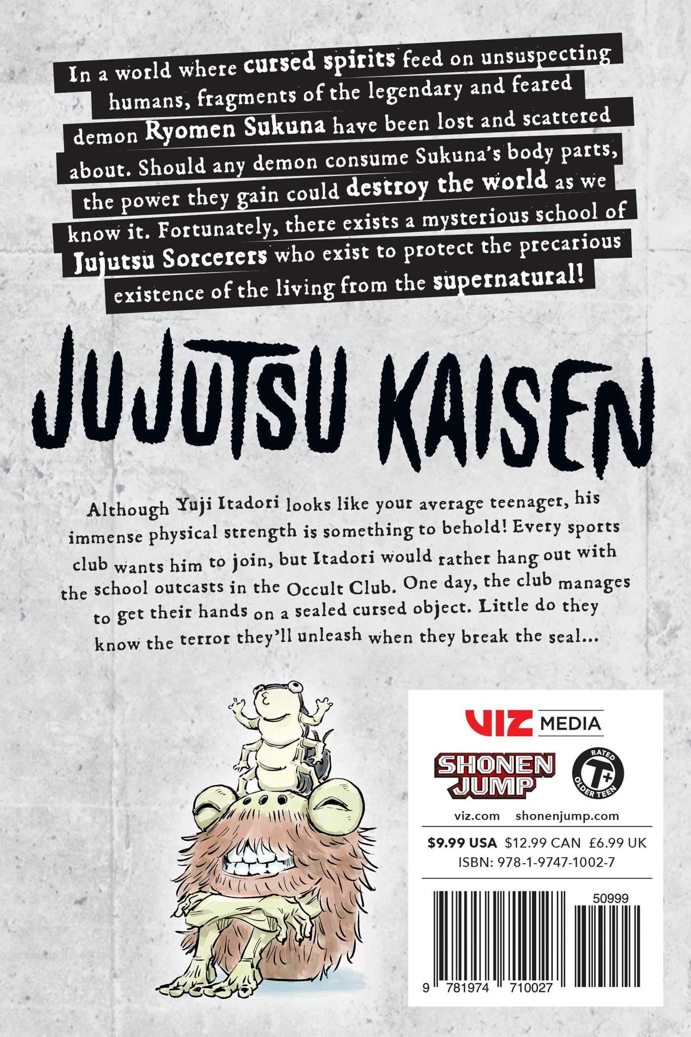 Jujutsu Kaisen Volume 1 ( arabic version)
