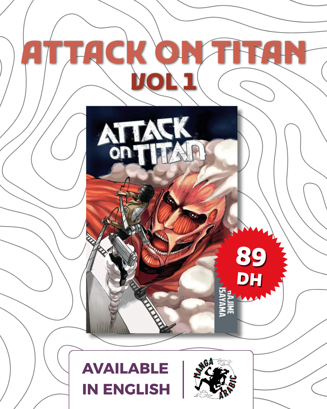 Attack on Titan, Vol. 1 ( english version )