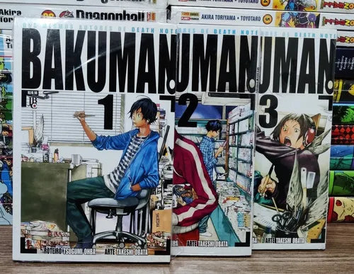 Bakuman volumes 1-2-3 (arabic version )