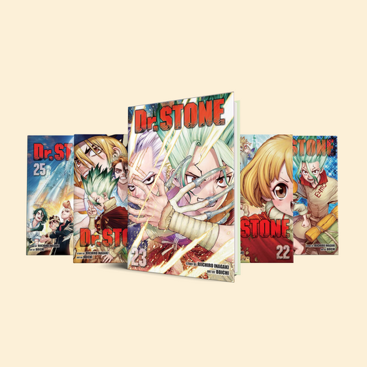Dr Stone 5 Volumes (Volume 22-26) (arabic version)