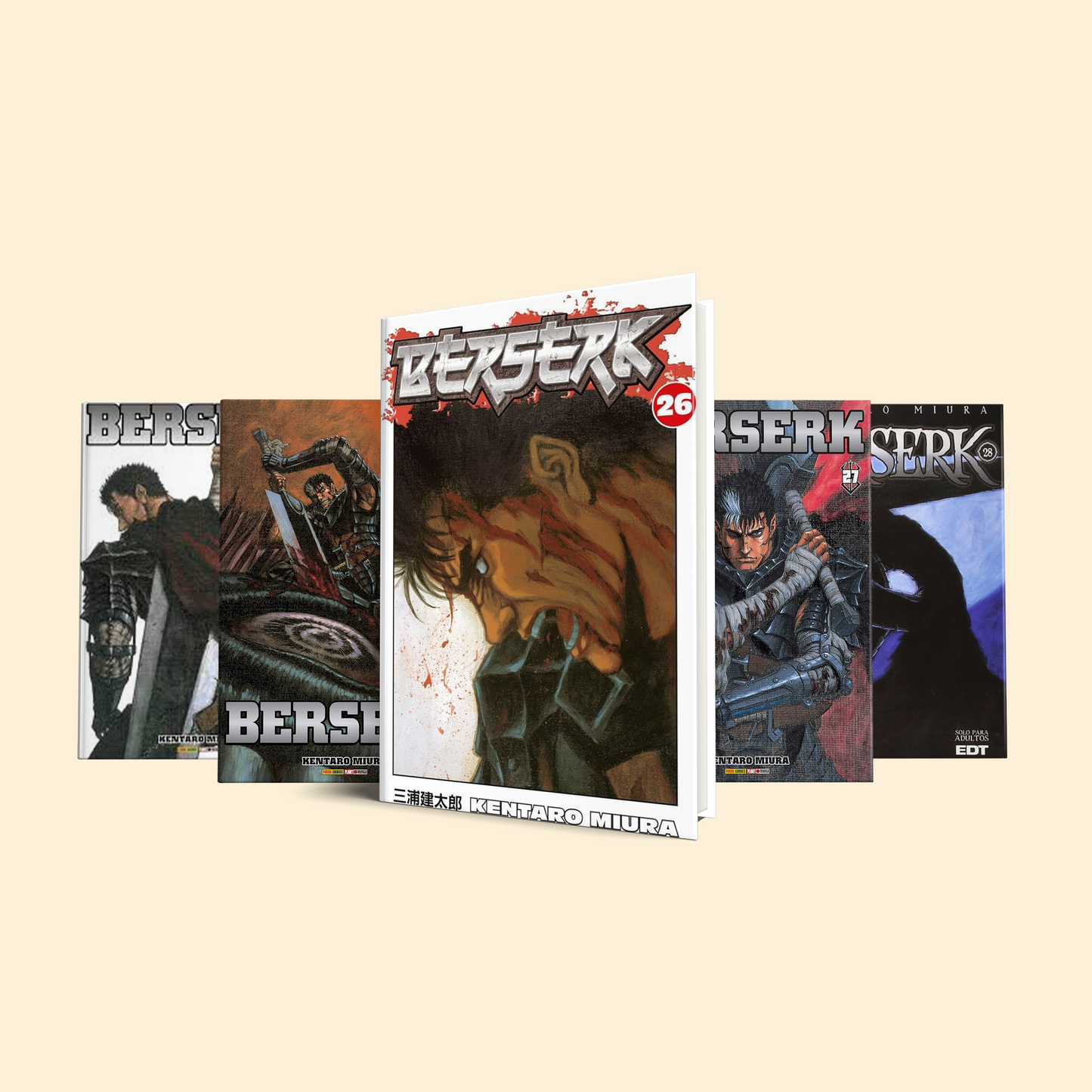 Berserk 5 Volumes (Volume 26 - 30) (arabic version)