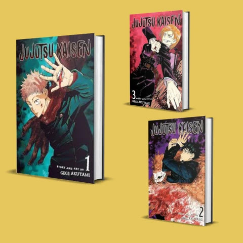Jujutsu Kaisen 3 Volumes (Volume 1 - 3) ( english version )